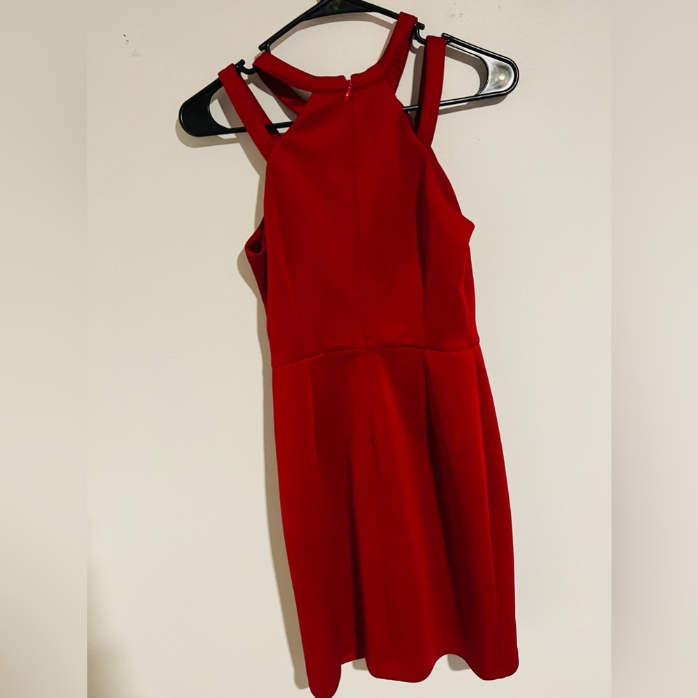 Red dress